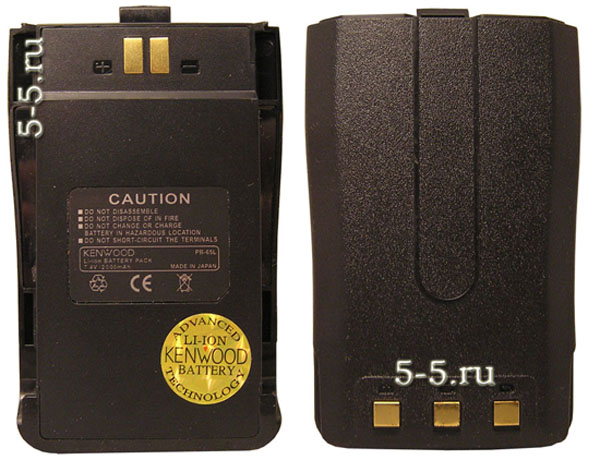 BP-65L Li-ION 2000 мАч - повышенной ёмкости литиевый аккумулятор для рации Kenwood TH-X5