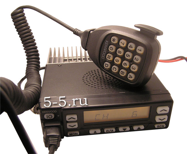 Базовая/автомобильная радиостанция Kenwood TK-760HG до 50 Вт, (146-174 Мгц) с дисплеем