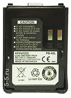 PB-42L Li-Ion 1550 мАч - аккумулятор для раций Kenwood TH-F6/TH-F6A/TH-F6E/TH-F7/TH-F7A/TH-F7E