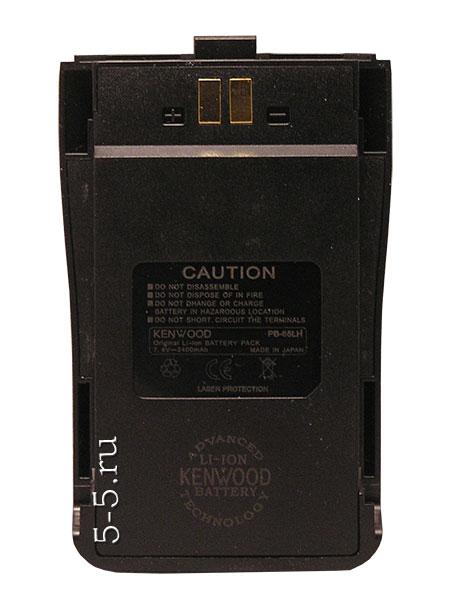 BP-65LH Li-ION 2400 мАч - мощный литиевый аккумулятор для рации Kenwood TH-X5