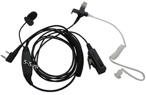 EMP 3951С (K) Гарнитура скрытого ношения с выносной кнопкой (тангентой) и микрофоном Kenwood