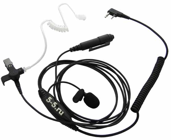 EMP 3953С (K) Гарнитура скрытого ношения с выносной кнопкой и микрофоном Kenwood