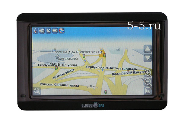 Автомобильный GPS навигатор GLOBUS GL-500 5.0