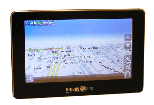 Автомобильный GPS навигатор GLOBUS GL-530i 4.3