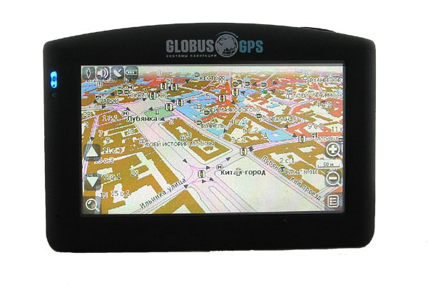 Автомобильный GPS навигатор  GLOBUS GL-570 4.2