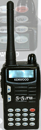 Портативная радиостанция Kenwood TK-450S с аккумулятором  Li-Ion 1800 мАч