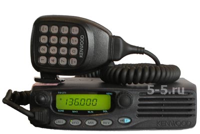 Возимая/стационарная радиостанция Kenwood TM-271A (136-174 МГц) до 60 Вт, с дисплеем