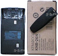 KNB-26N Ni-MH 600 мАч - никель-металлогидридный аккумулятор для раций Kenwood TK-3107S и TK-3207S