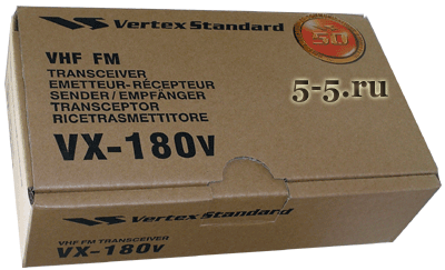 упаковка рации Vertex VX-180